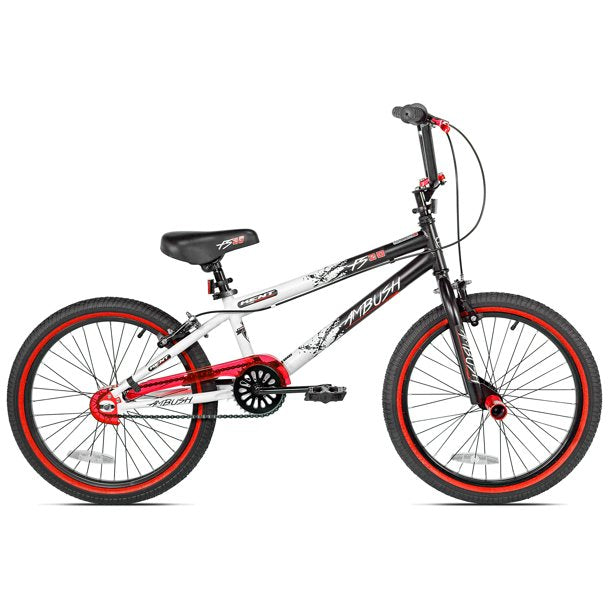 Kent 20 Ambush Boys BMX Bike Black Red BicycleYAAD