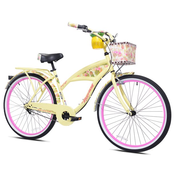 Yellow women's 2025 beach cruiser