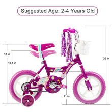 Load image into Gallery viewer, ChromeWheels Boys and Girls Bike, 12&quot; Kids Bicycle for 2-4 Years Old, EVA Tires, Training Wheels with Coaster Brake
