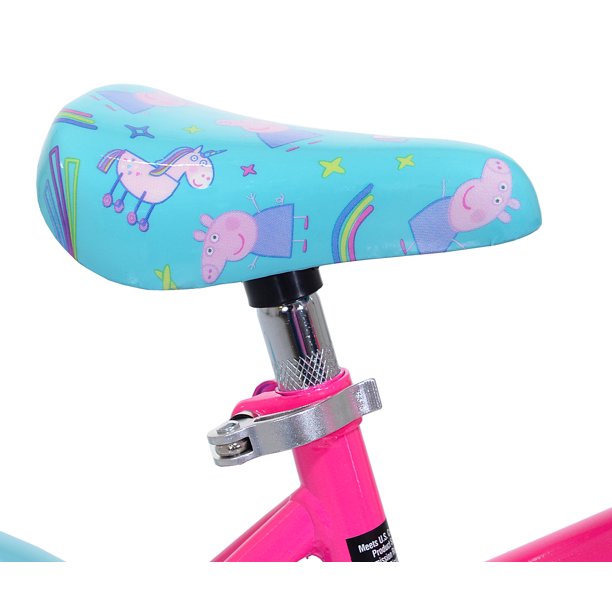 Peppa Pig 12 Girls Bike Pink Blue BicycleYAAD