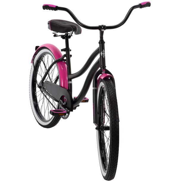 Huffy women's fashion beach cruiser bike