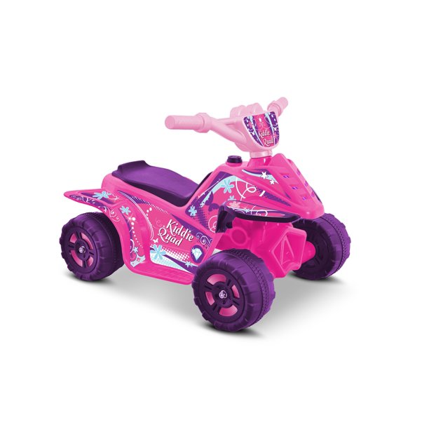 Kid Motorz 6V Kiddie Quad Battery-Powered Ride-On, Pink