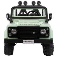 Load image into Gallery viewer, 12V Land Rover Electric Battery-Powered Kids Ride-On Car, Green

