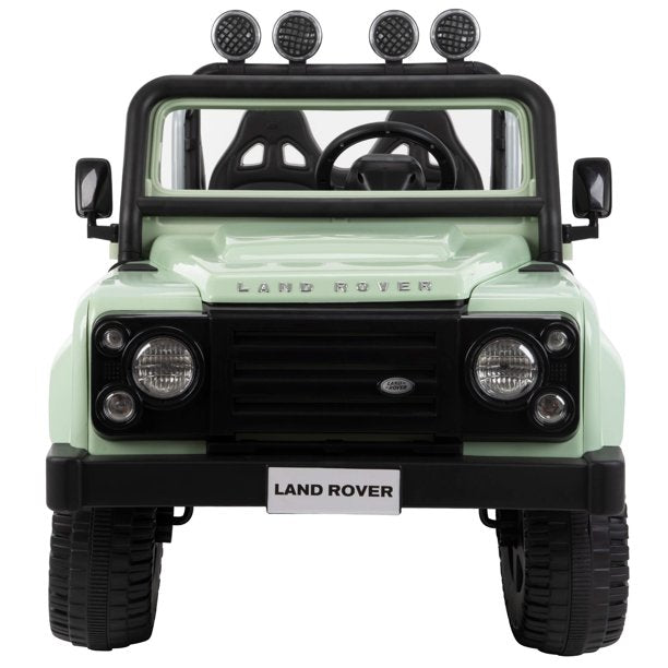 12V Land Rover Electric Battery Powered Kids Ride On Car Green