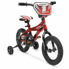 Load image into Gallery viewer, 12in Hyper MX12 bike, Red, with Training Wheels
