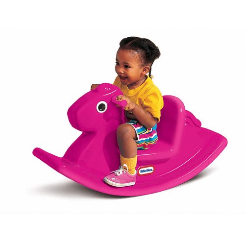 Little Tikes Rocking Horse for toddlers, Magenta