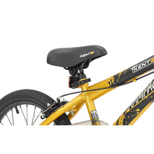 Load image into Gallery viewer, Kent 18&quot; Rampage Boys Bike, Gold/Black
