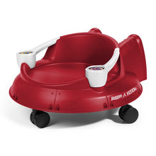 Load image into Gallery viewer, Radio Flyer, Spin N Saucer, Caster Ride-on for Kids, Red

